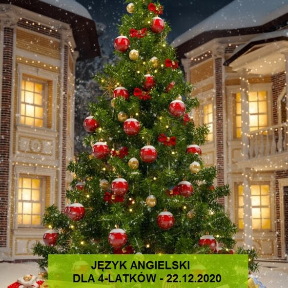 Język angielski dla 4-latków 22 grudnia 2020