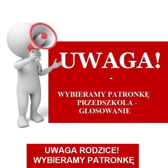 Wybieramy Patronkę Przedszkola