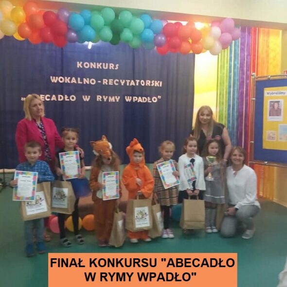 Finał konkursu "Abecadło w rymy wpadło"