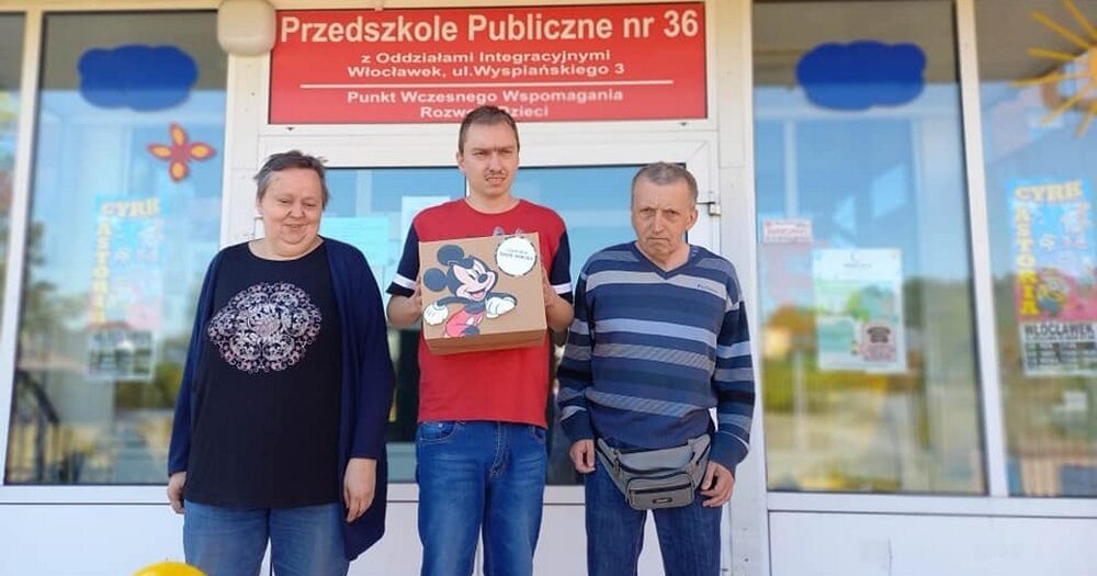 ODWIEDZINY GOŚCI Z WARSZTATU TERAPII ZAJĘCIOWEJ TPD