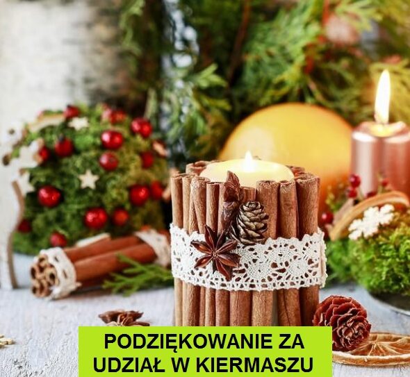 Podziękowanie za udział w kiermaszu