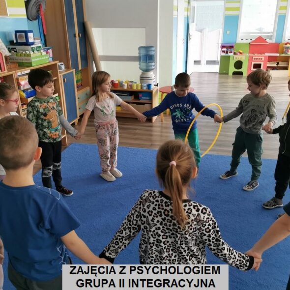 Zajęcia z psychologiem - grupa II integracyjna