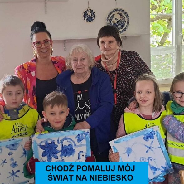 Chodź pomaluj mój świat na niebiesko