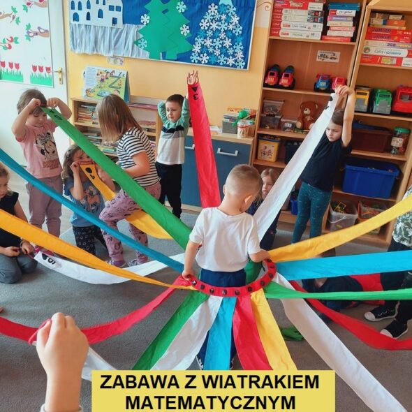 Zabawa z wiatrakiem matematycznym