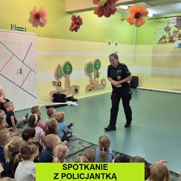 Spotkanie z policjantką