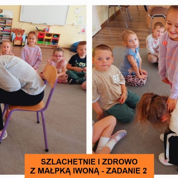 Szlachetnie i zdrowo z małpką Iwoną - zadanie 2
