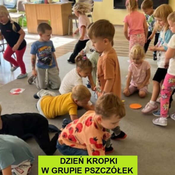 Dzień Kropki w grupie Pszczółek