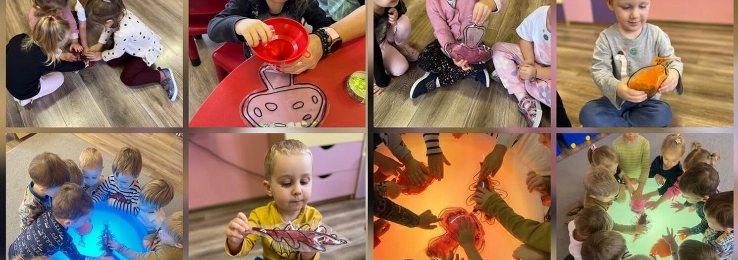 Zabawa sensoryczna - Kotki