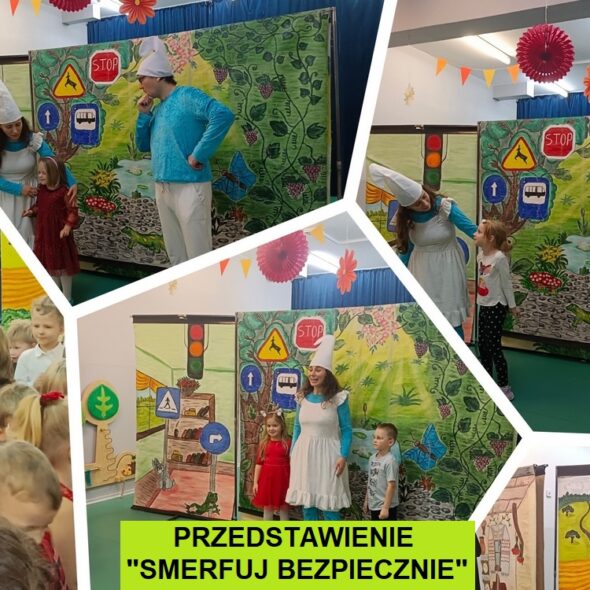 Przedstawienie "Smerfuj bezpiecznie"