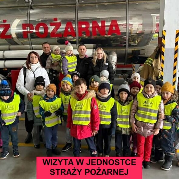 Wizyta w jednostce straży pożarnej