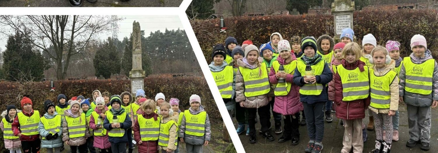 Wizyta Sówek na cmentarzu