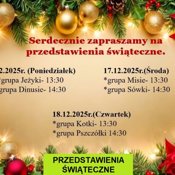 Przedstawienia świąteczne