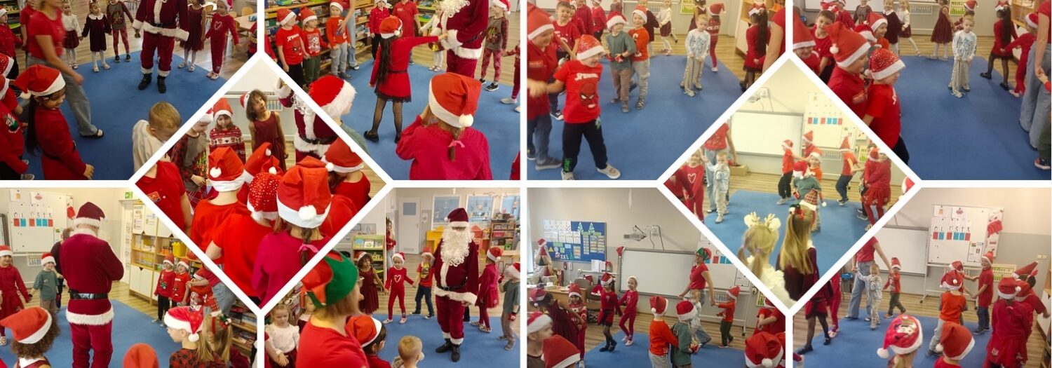 Wizyta Świętego Mikołaja - Dinusie