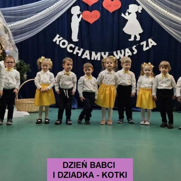 Dzień Babci i Dziadka - Kotki