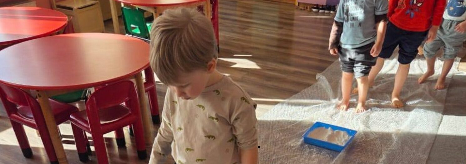 Ścieżka sensoryczna - Kotki