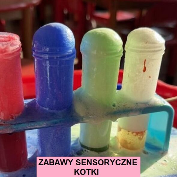 Zabawy sensoryczne - Kotki