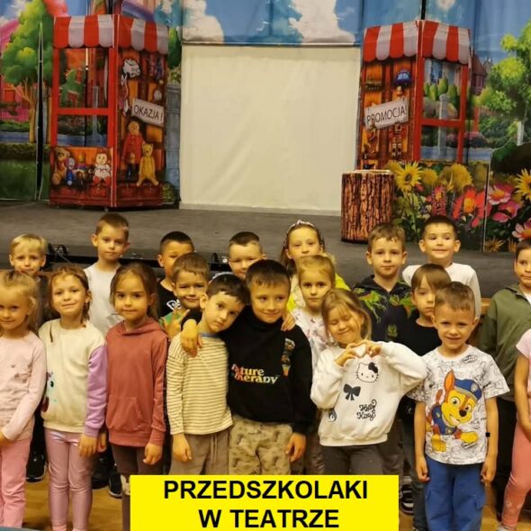 Przedszkolaki w teatrze